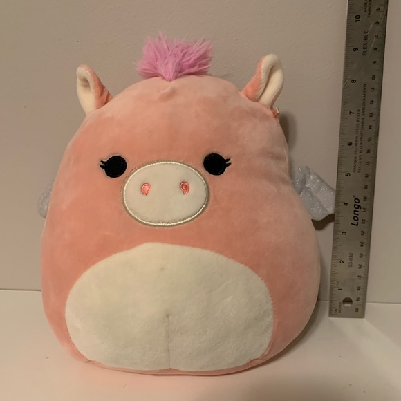 Pandora Pegasus Squishmallow 8 inch pink plush - Picture 2 of 6